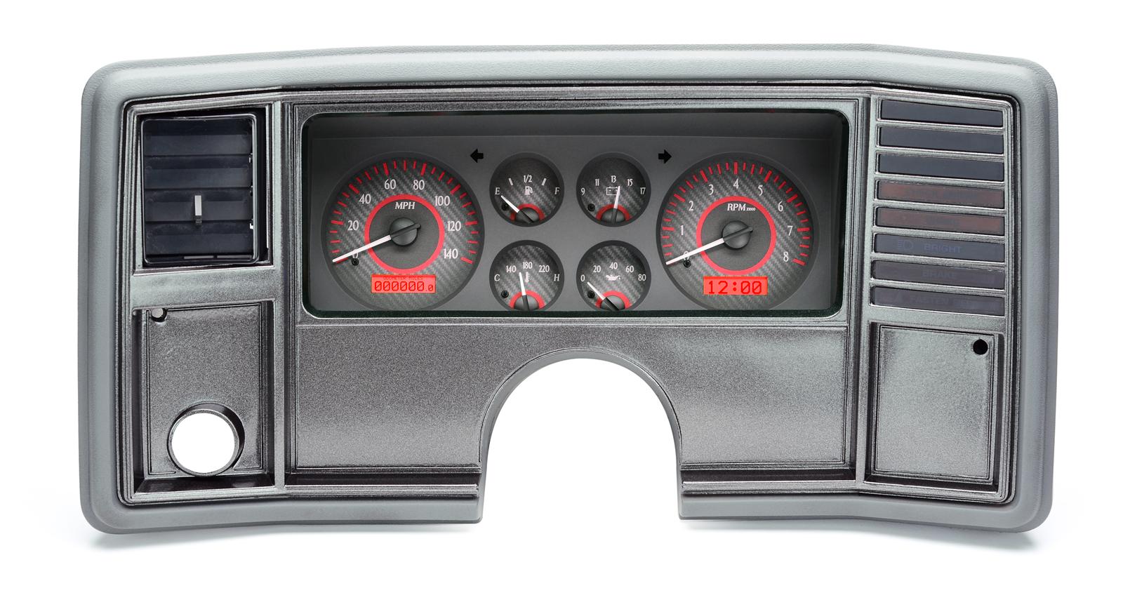 Dakota Digital VHX Series Direct-Fit Analog Gauge Systems VHX-78C-MC-C-R