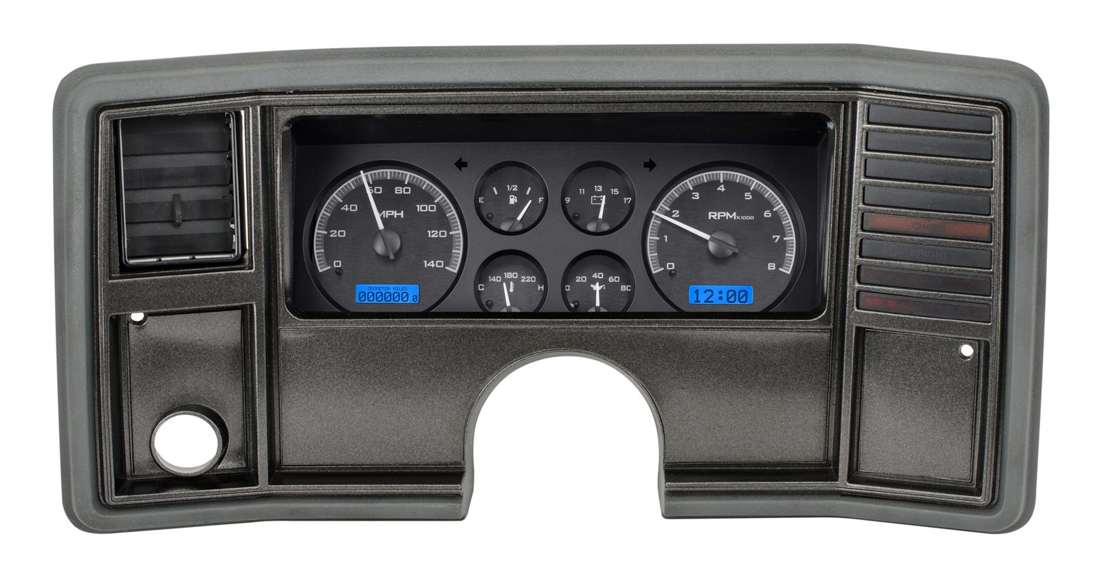 Dakota Digital VHX Series Direct-Fit Analog Gauge Systems VHX-78C-MC-K-B