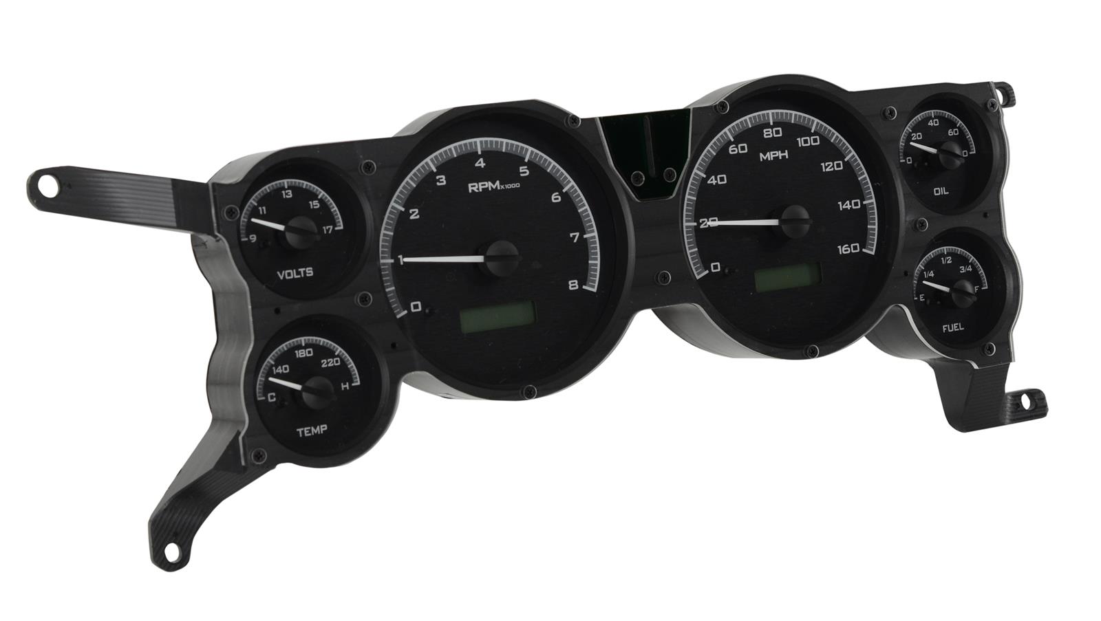 Dakota Digital VHX Series Direct-Fit Analog Gauge Systems VHX-79F-MUS-K-B