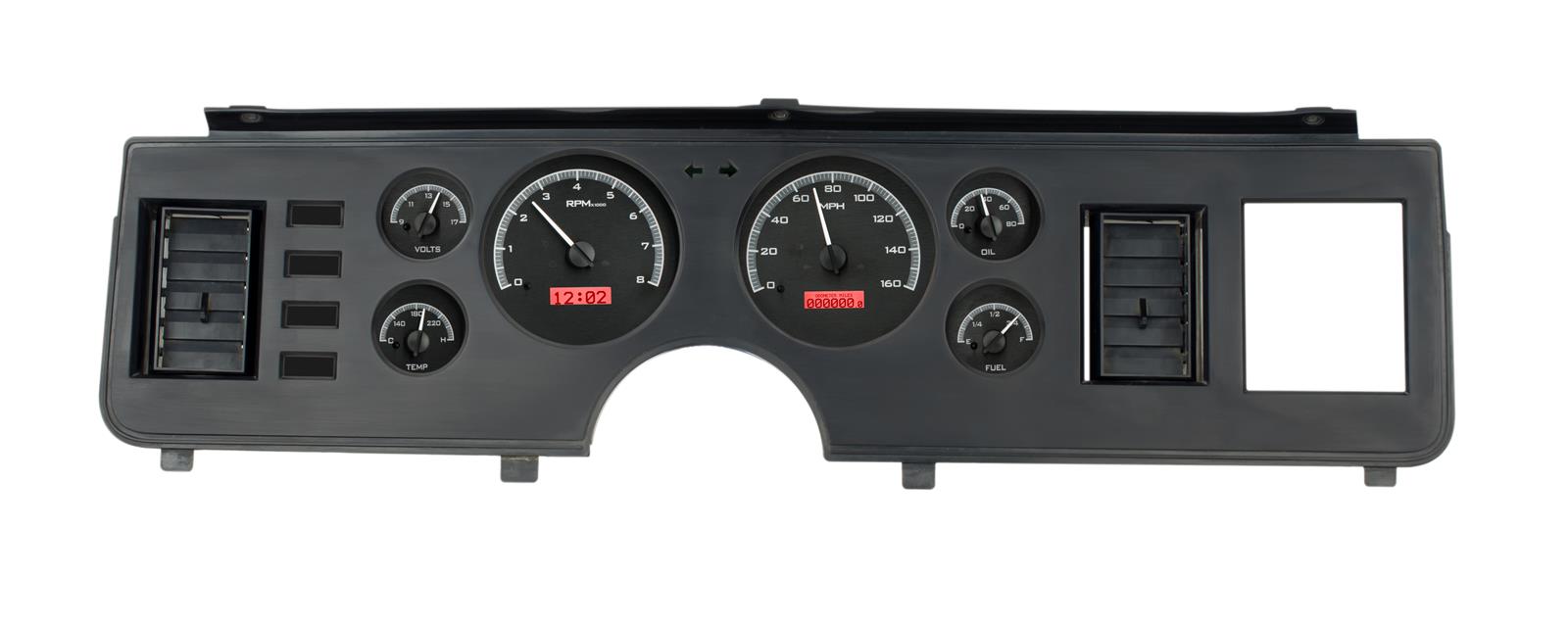 Dakota Digital VHX Series Direct-Fit Analog Gauge Systems VHX-79F-MUS-K-R