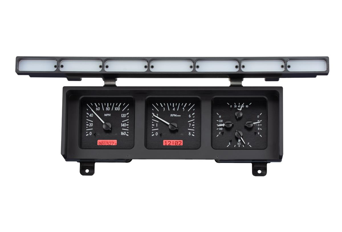 Dakota Digital VHX Series Direct-Fit Analog Gauge Systems VHX-80F-PU-K-R