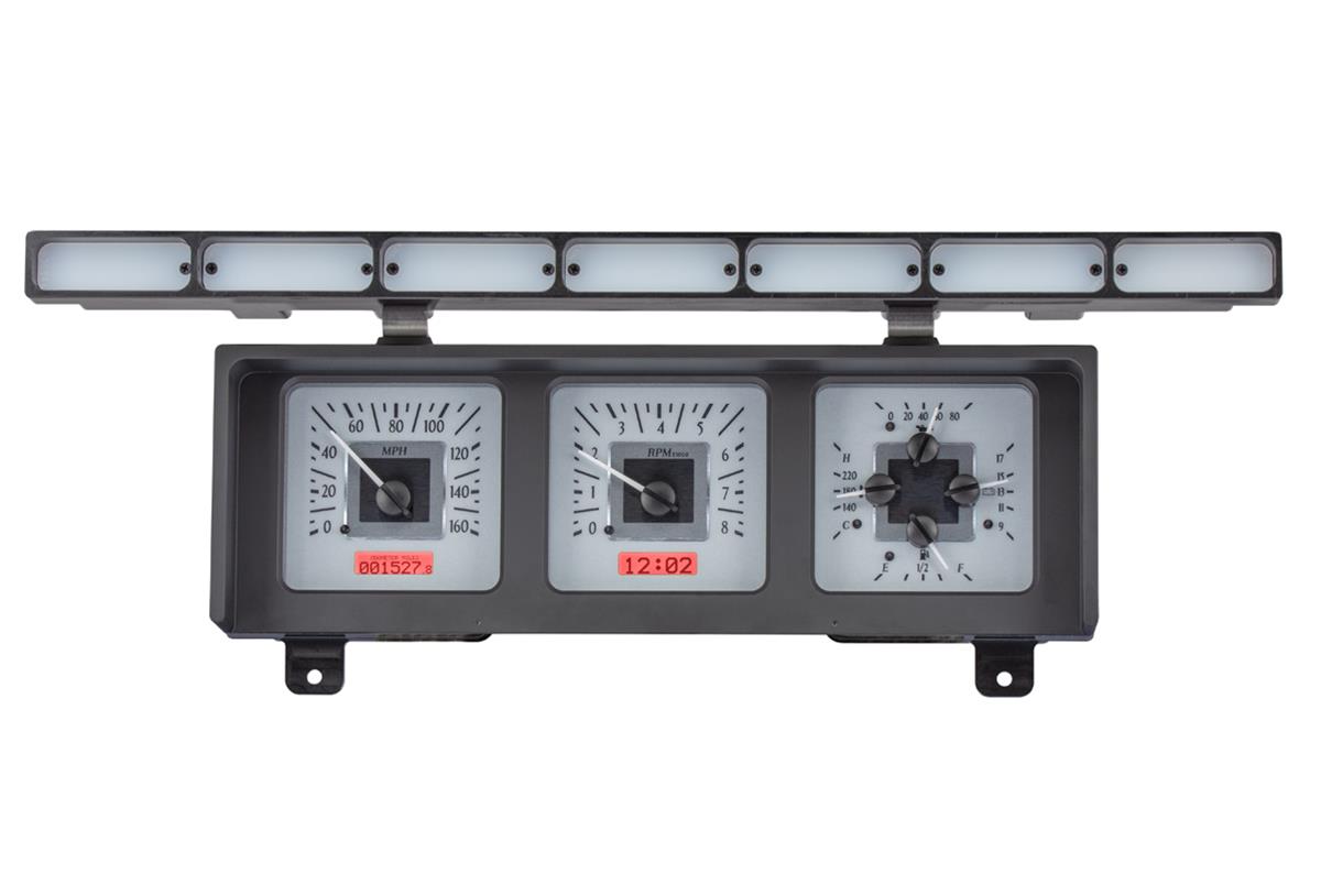 Dakota Digital VHX Series Direct-Fit Analog Gauge Systems VHX-80F-PU-S-R
