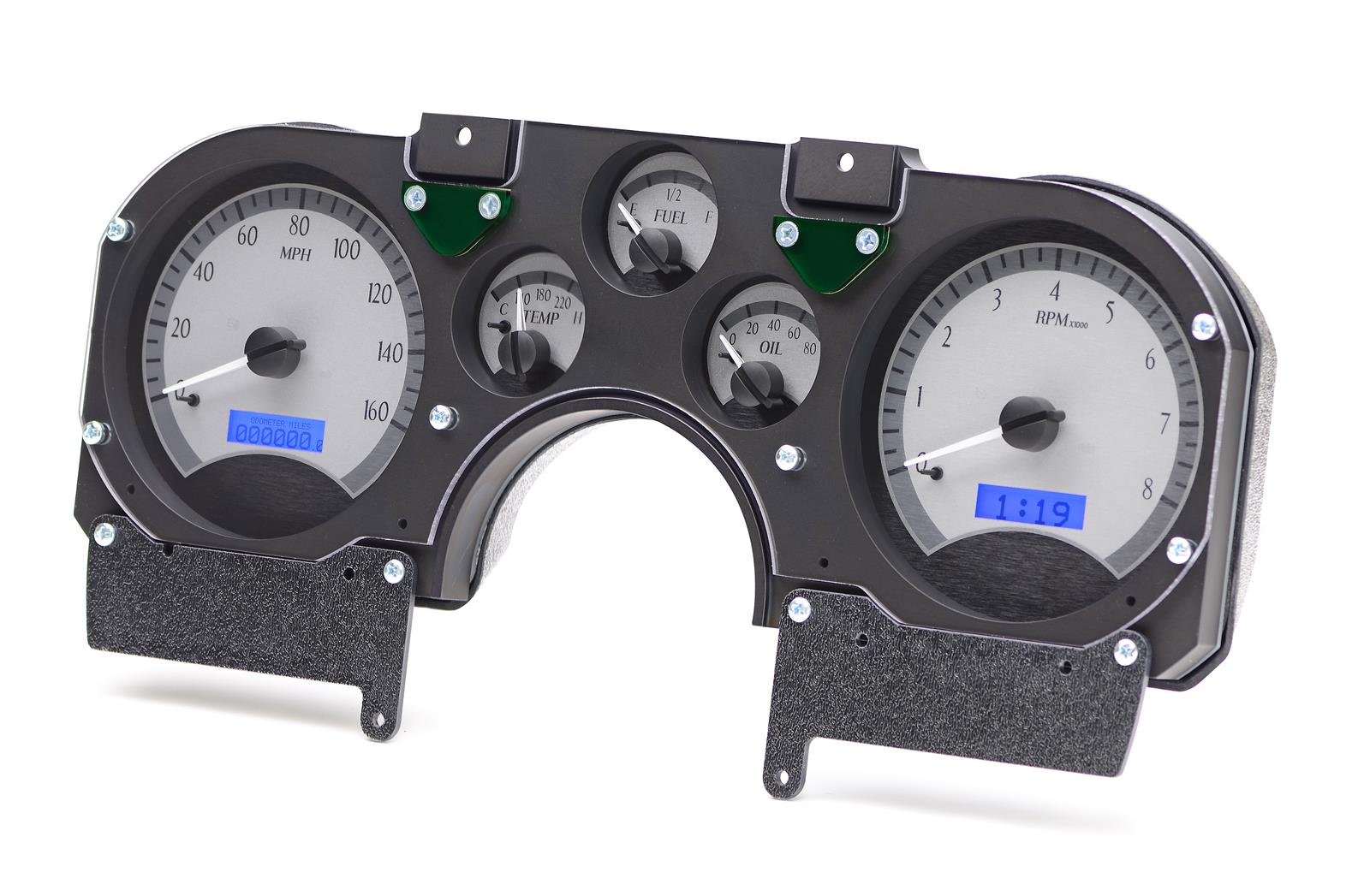 Dakota Digital VHX Series Direct-Fit Analog Gauge Systems VHX-82C-CAM-S-B