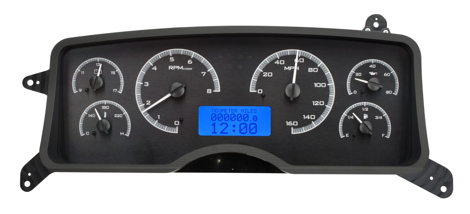 Dakota Digital VHX Series Direct-Fit Analog Gauge Systems VHX-87F-MUS-K-B