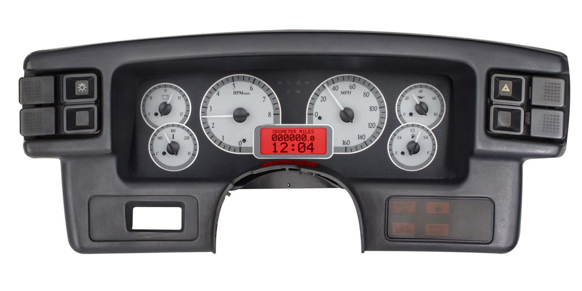 Dakota Digital VHX Series Direct-Fit Analog Gauge Systems VHX-87F-MUS-S-R