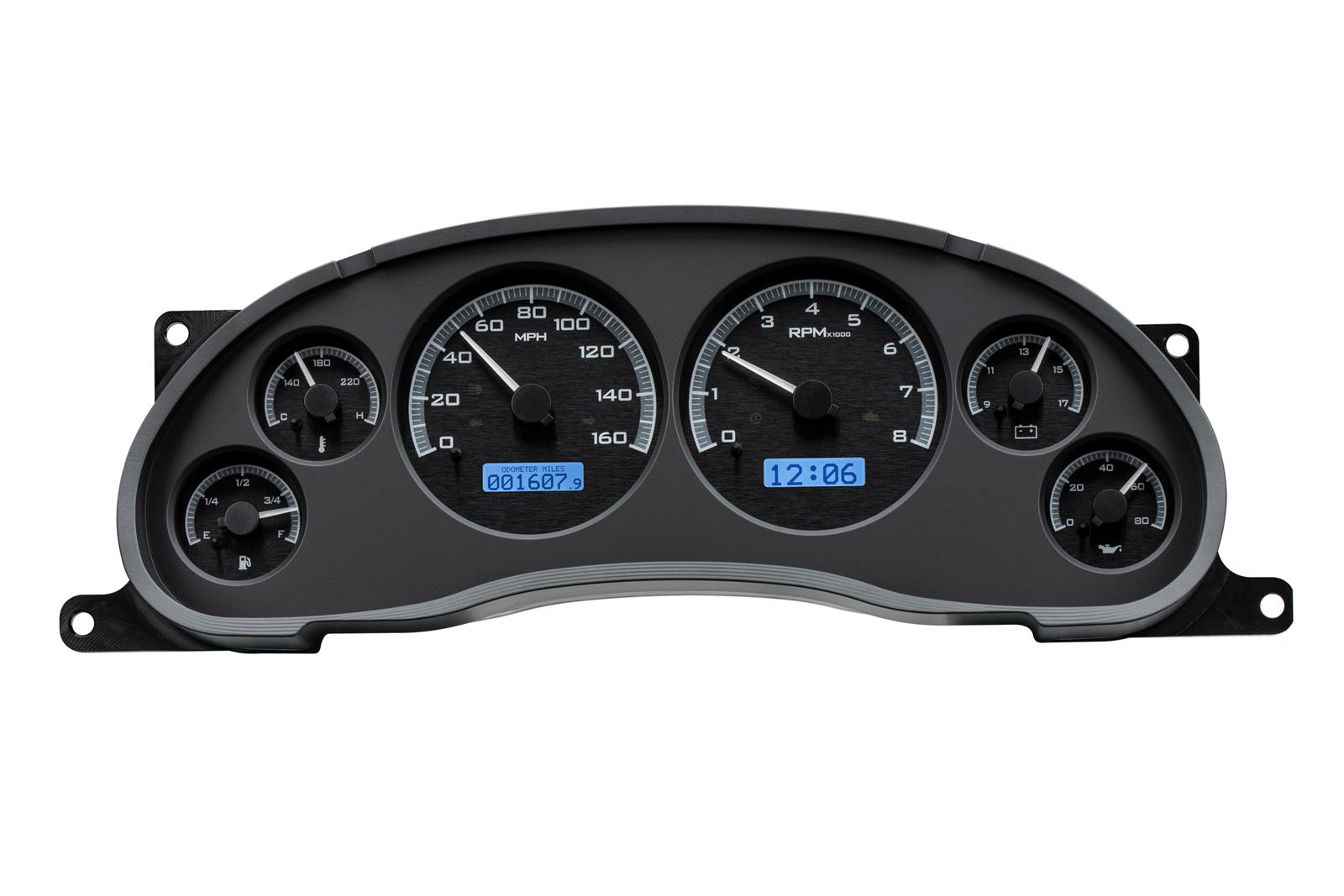 Dakota Digital VHX Series Direct-Fit Analog Gauge Systems VHX-94F-MUS-K-B