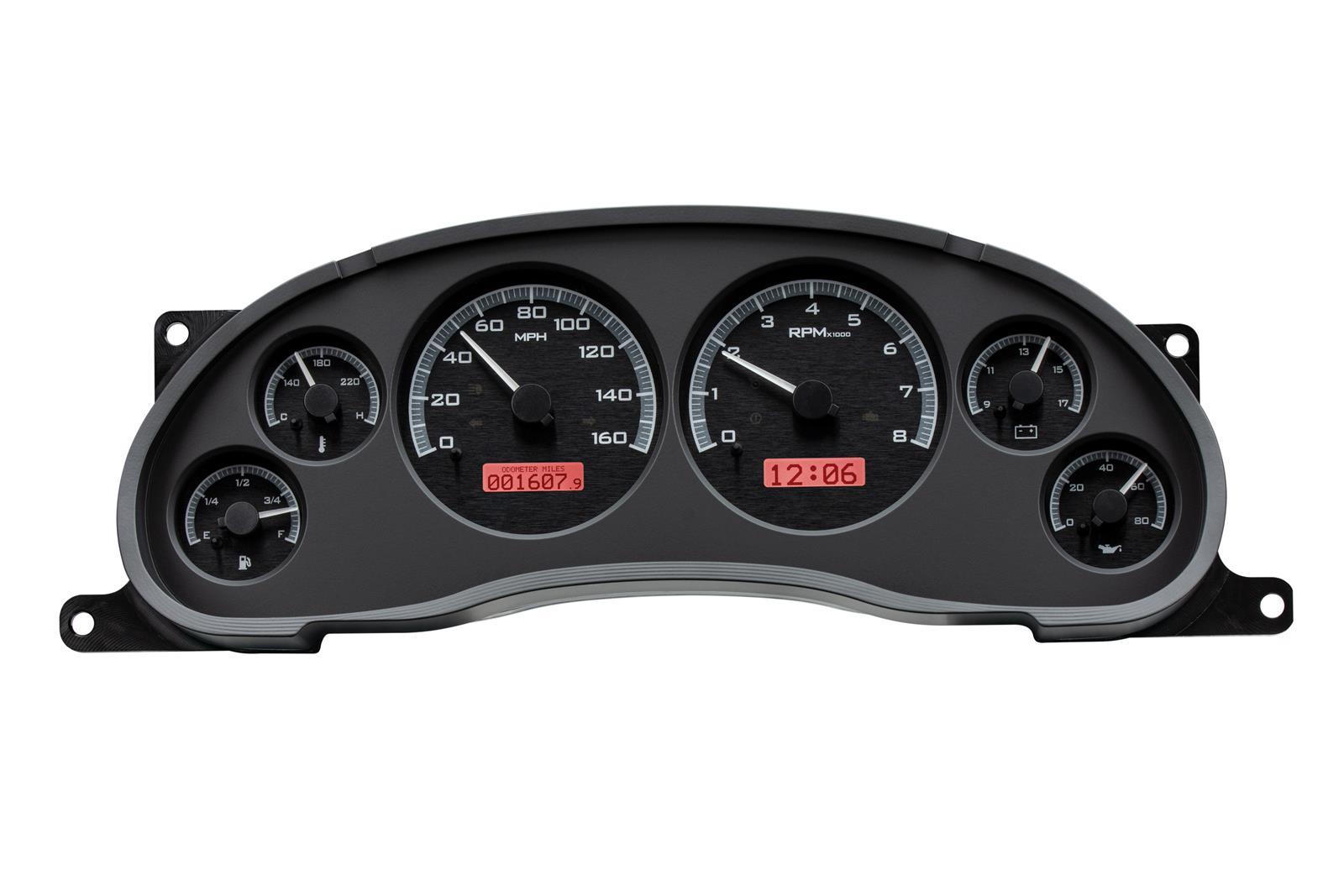 Dakota Digital VHX Series Direct-Fit Analog Gauge Systems VHX-94F-MUS-K-R