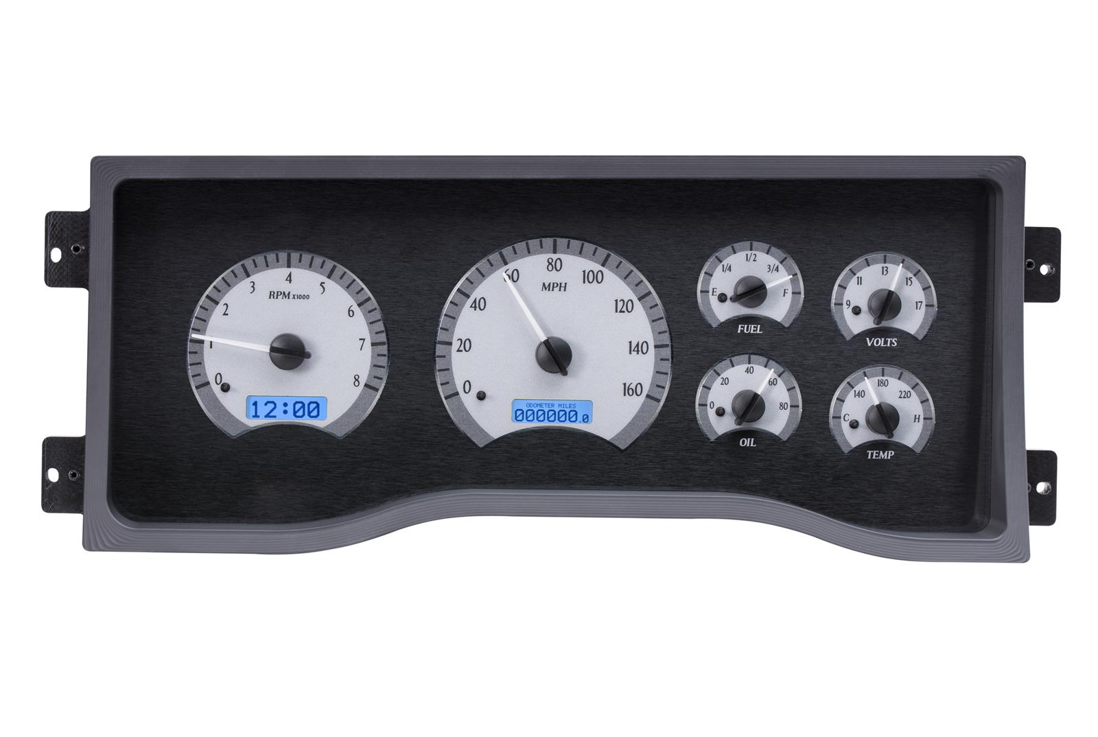 Dakota Digital VHX Series Direct-Fit Analog Gauge Systems VHX-95C-PU-S-B