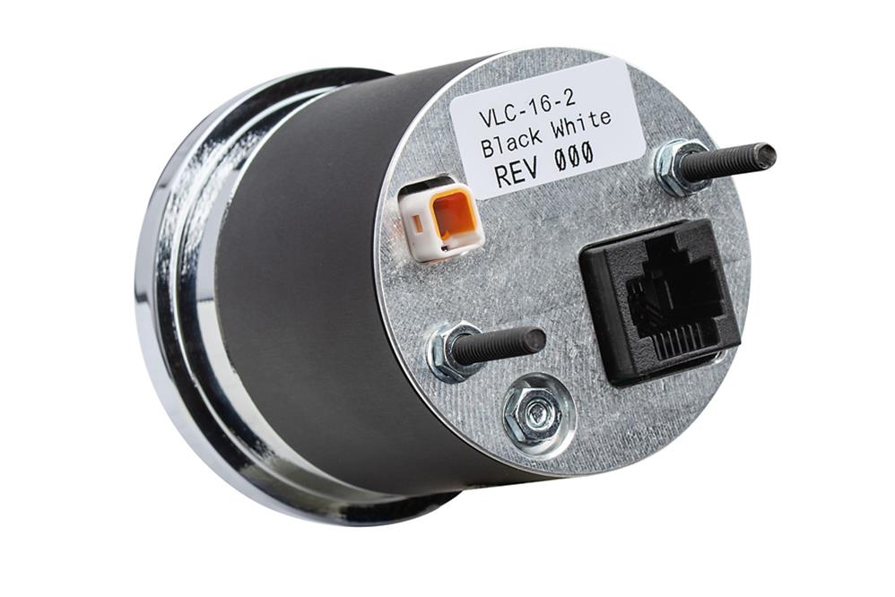 Dakota Digital VHX Series Analog Clocks VLC-16-2-S-W