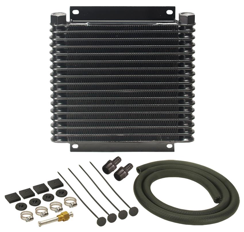 Derale 9000 Series Fin and Plate Transmission Coolers 13614