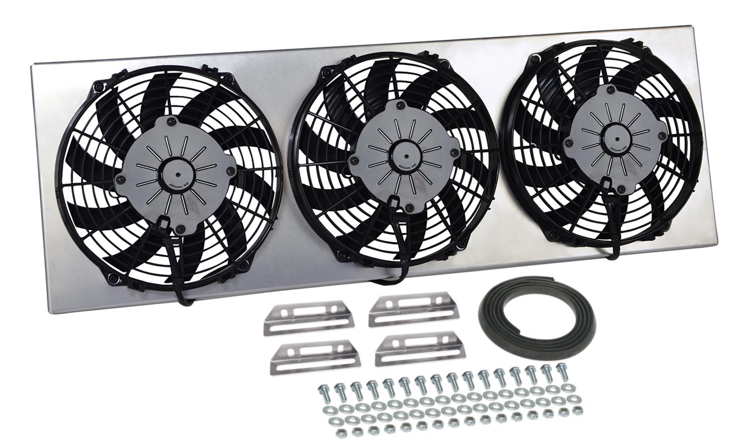 Derale High-Output Direct-Fit Triple RAD Fan and Shroud Kits 16839