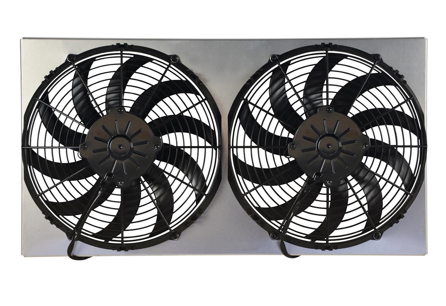 Derale High-Output Dual RAD Fan and Shroud Kits 16850