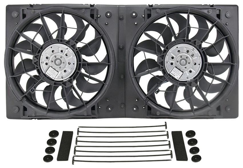 Derale High-Output Dual RAD Fan and Shroud Kits 16928