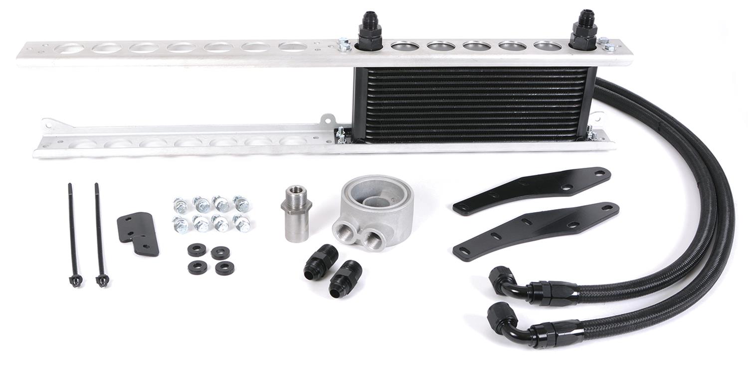 Derale Direct-Fit Mustang GT 5.0 Engine Oil Coolers 20542