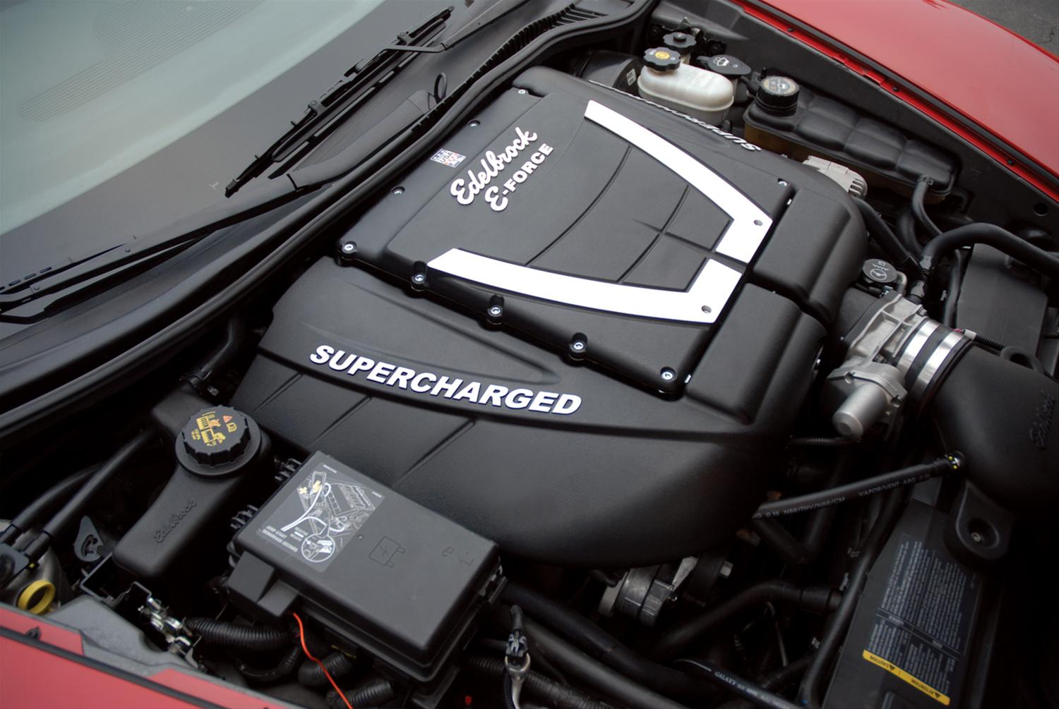 Edelbrock E-Force Corvette C6 Stage 1 Street Legal Supercharger Kits 1572