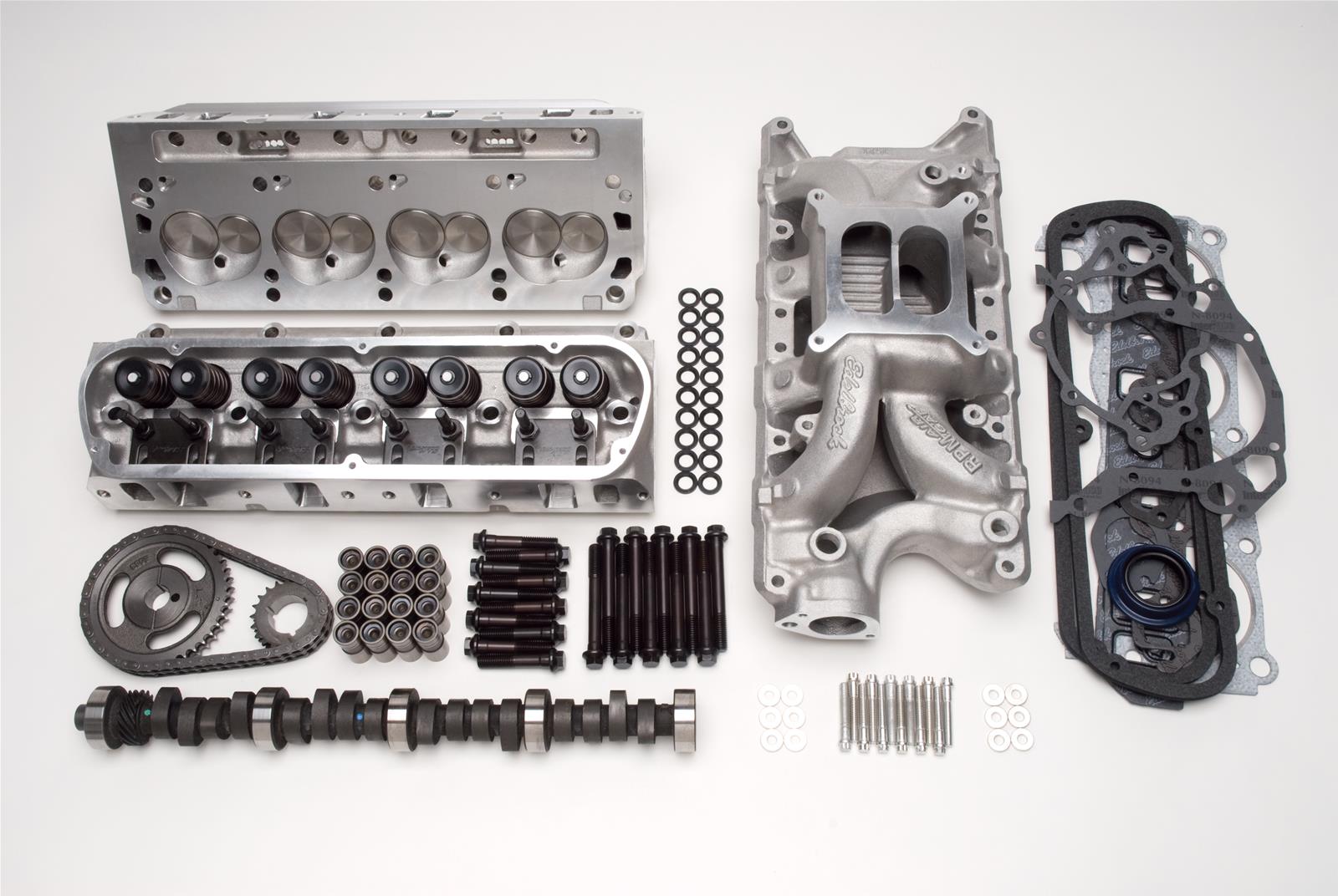 Edelbrock Total Power Package 460 HP 389-467 Pontiac Top-End Engine Kits 2055