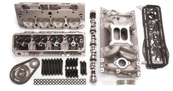 Edelbrock Total Power Package 435 HP Small Block Chevy Top-End Engine Kits 2097