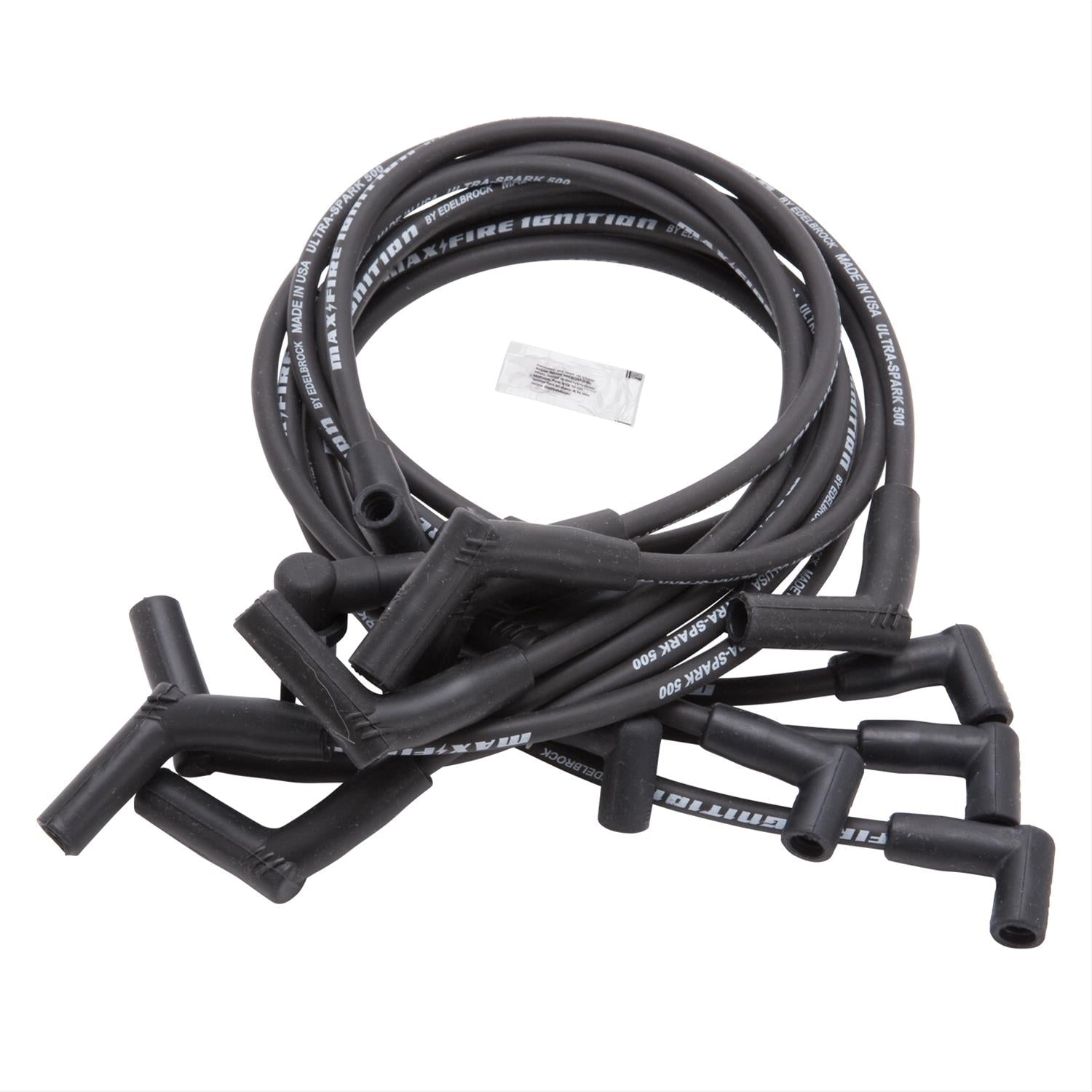 Edelbrock Max-Fire Ultra-Spark 500 Spark Plug Wire Sets 22704