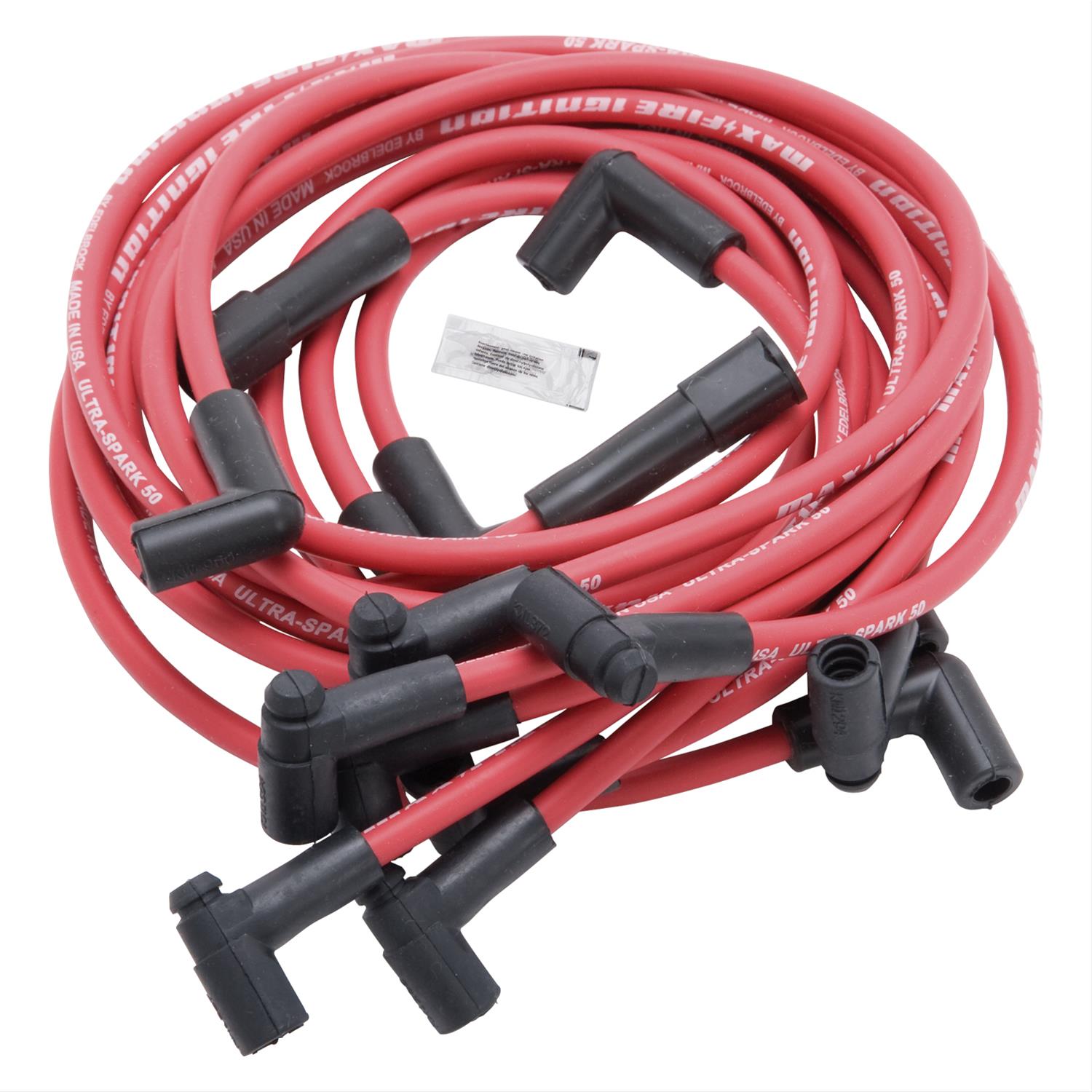 Edelbrock Max-Fire Ultra-Spark 50 Spark Plug Wire Sets 22713