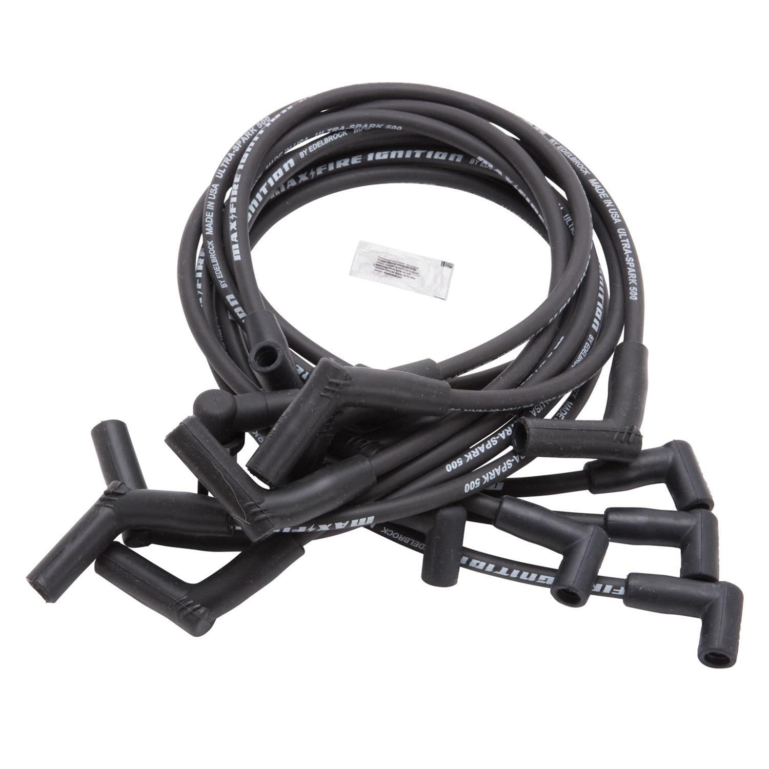 Edelbrock Max-Fire Ultra-Spark 50 Universal Spark Plug Wire Sets 22719