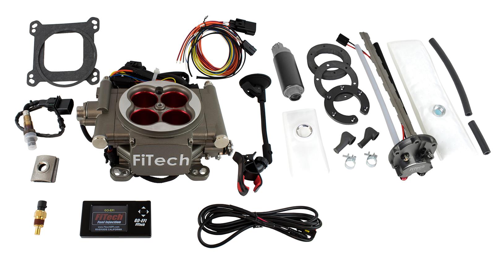 FiTech Go Street 400 HP Self-Tuning Fuel Injection Systems with Go Fuel In-Tank Modules 36203