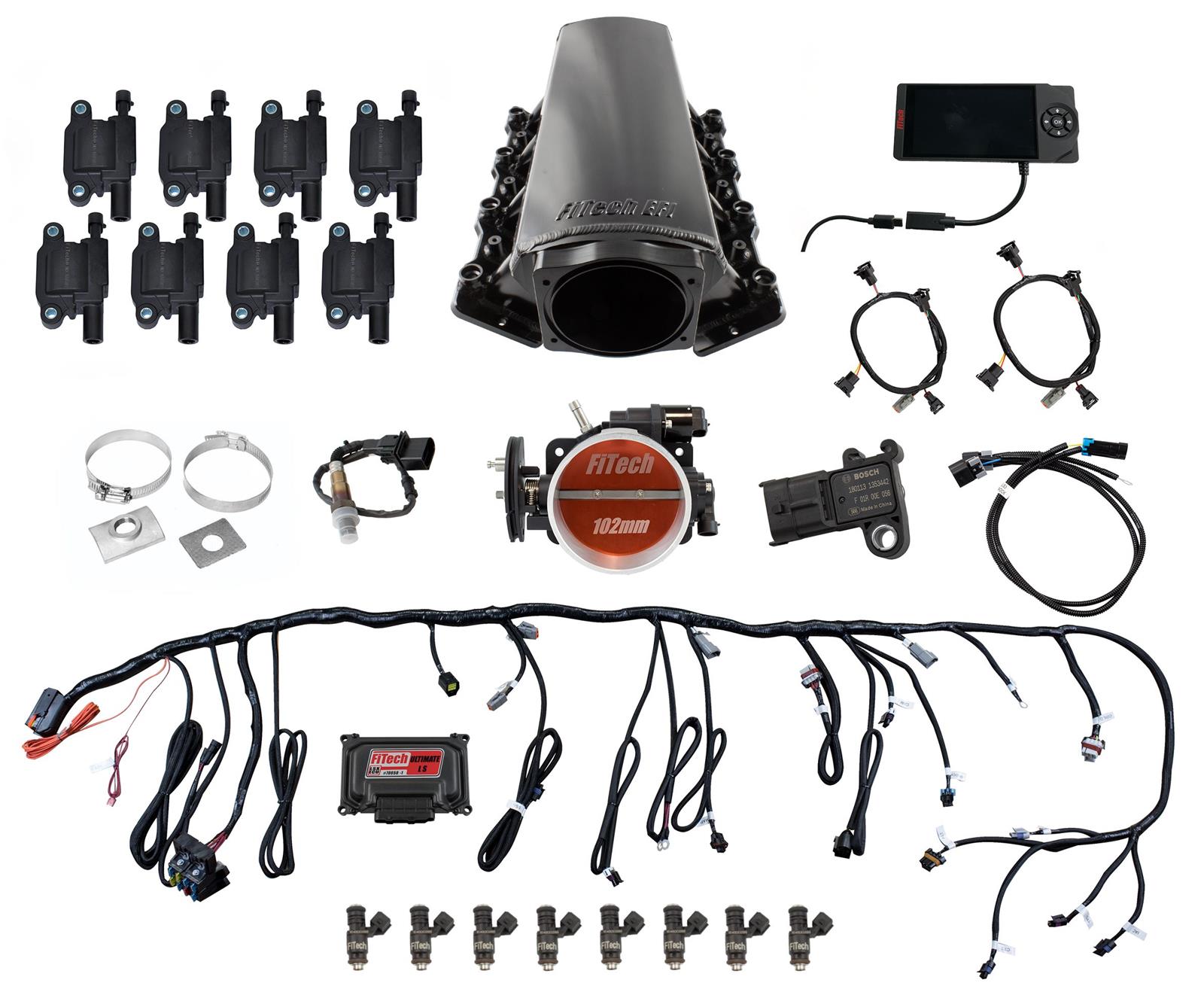 FiTech Ultimate LS EFI 750 HP Fuel Injection Systems 78003