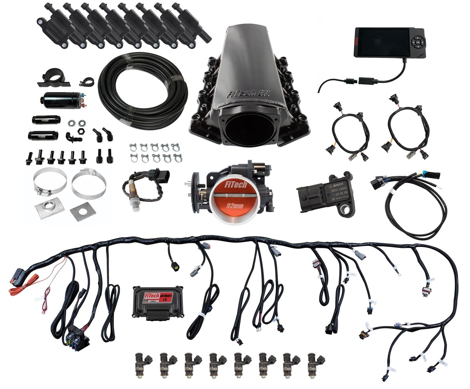 FiTech Ultimate LS EFI 500 HP Fuel Injection Systems 78101