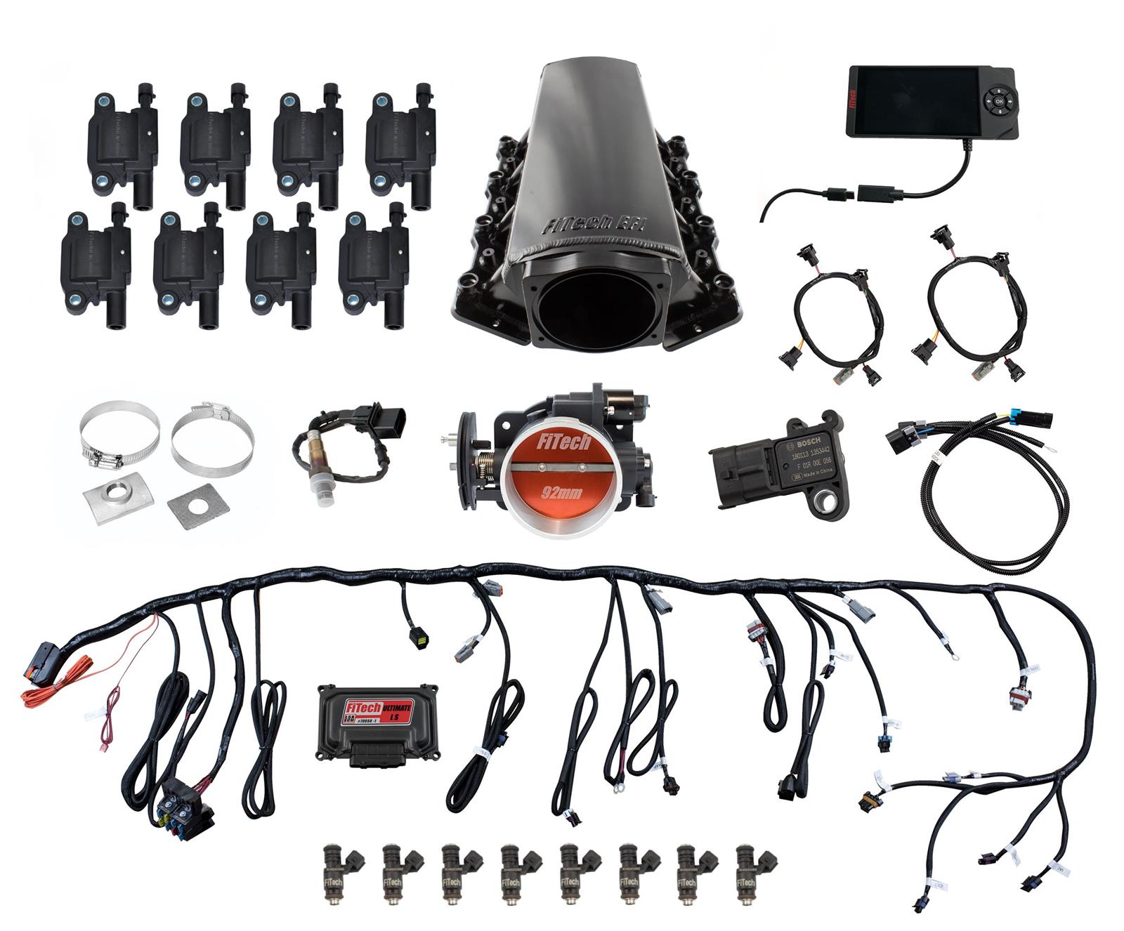FiTech Ultimate LS EFI 500 HP Fuel Injection Systems 79001