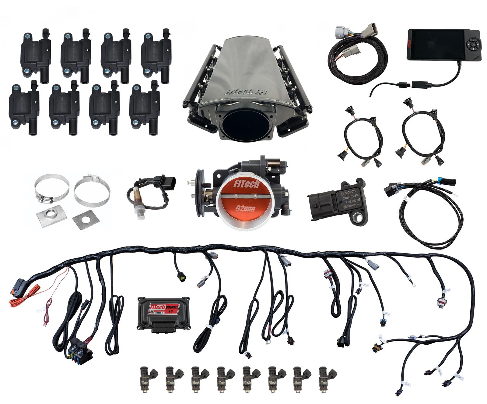 FiTech Ultimate LS EFI 500 HP Fuel Injection Systems 79012