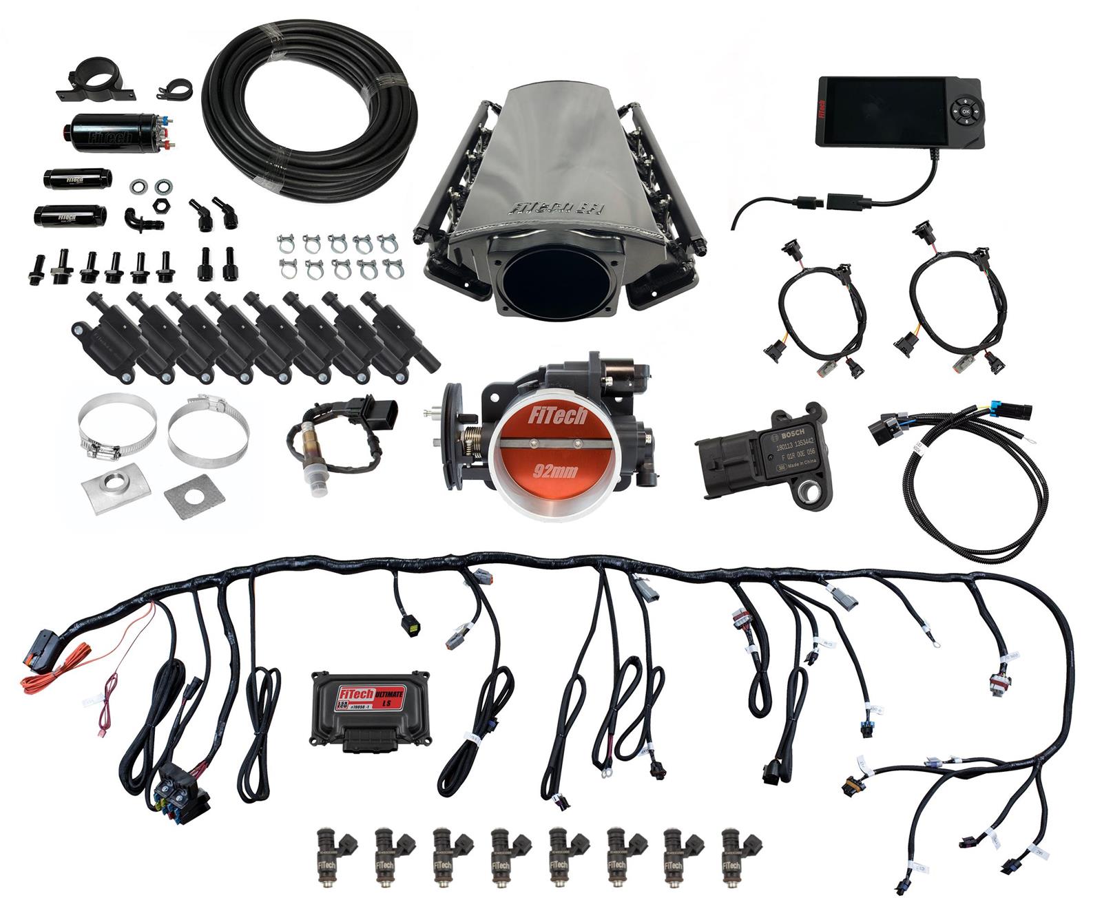 FiTech Ultimate LS EFI 500 HP Fuel Injection Systems 79111