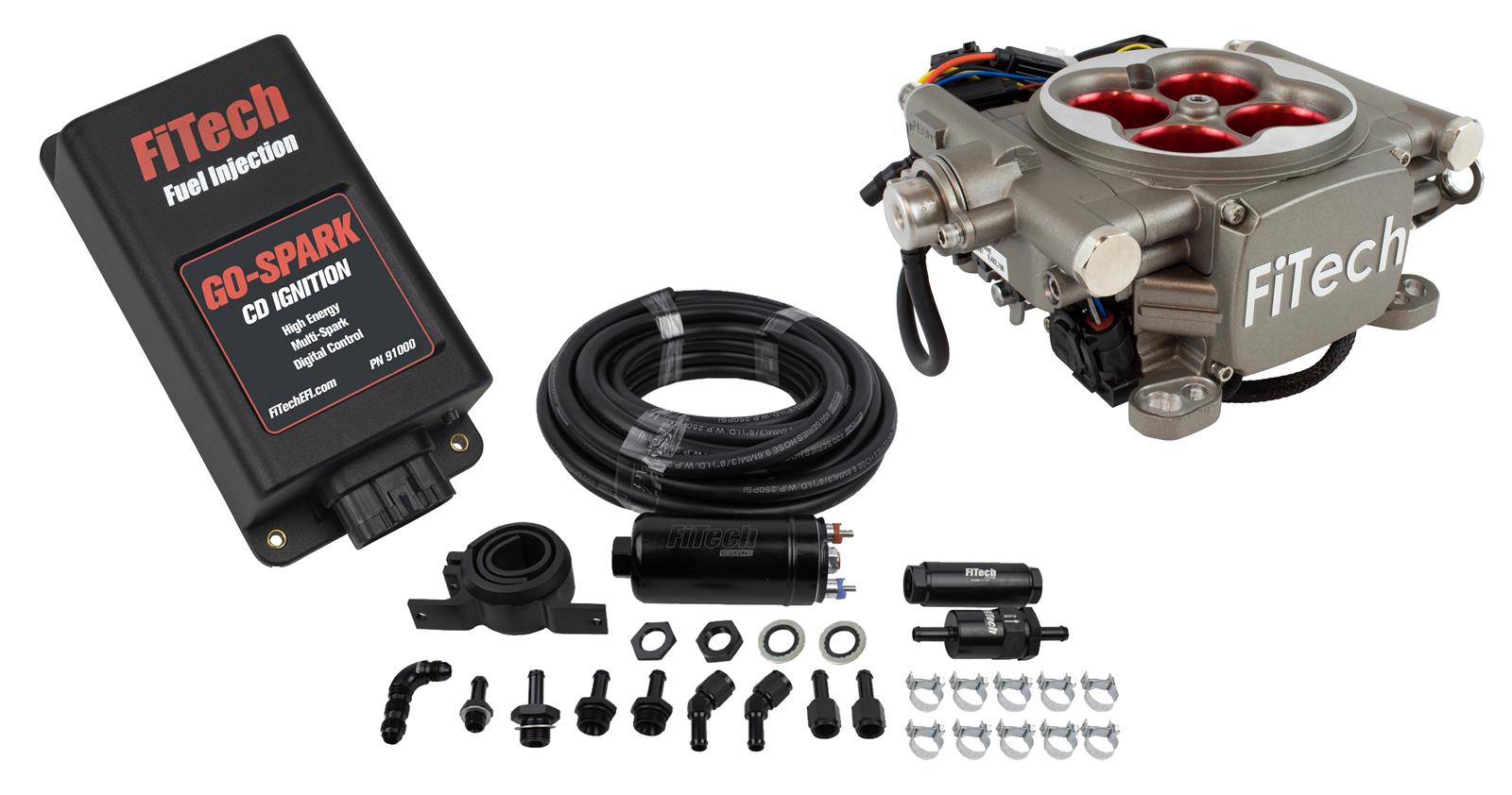 FiTech Go Street EFI 400 HP Self-Tuning Fuel Injection Systems 93103
