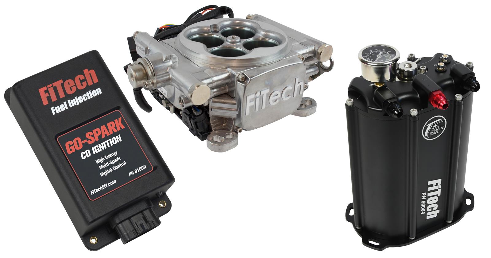 FiTech Go EFI 4 600 HP Fuel Injection Systems with Force Fuel Systems 93501