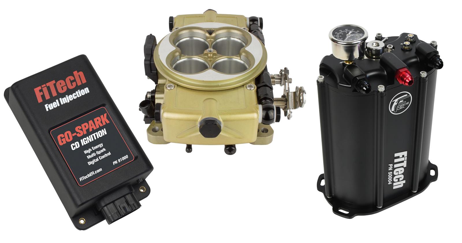 FiTech Go EFI Classic 650 HP Fuel Injection Systems with Force Fuel Systems 93520