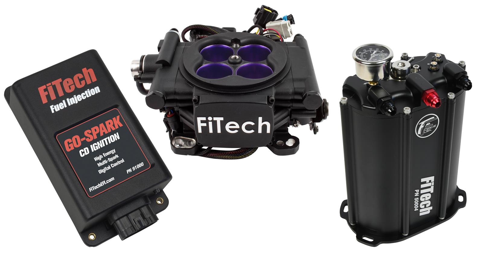 FiTech Go EFI Classic 550 HP Fuel Injection Systems with Force Fuel Systems 93521
