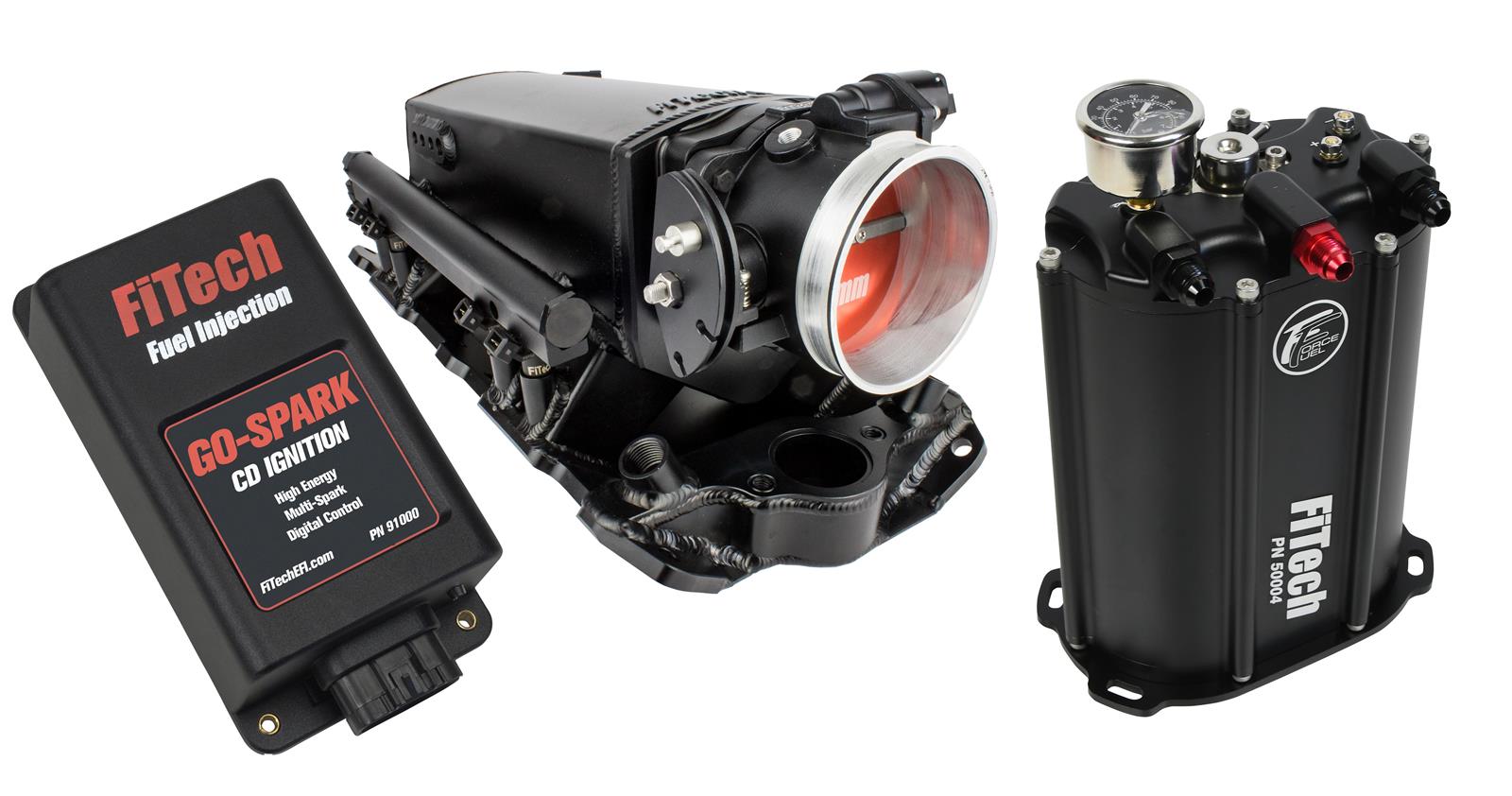 FiTech Ultra Ram EFI 650 HP Force Fuel/Go-Spark Fuel Injection Master Kits 93531