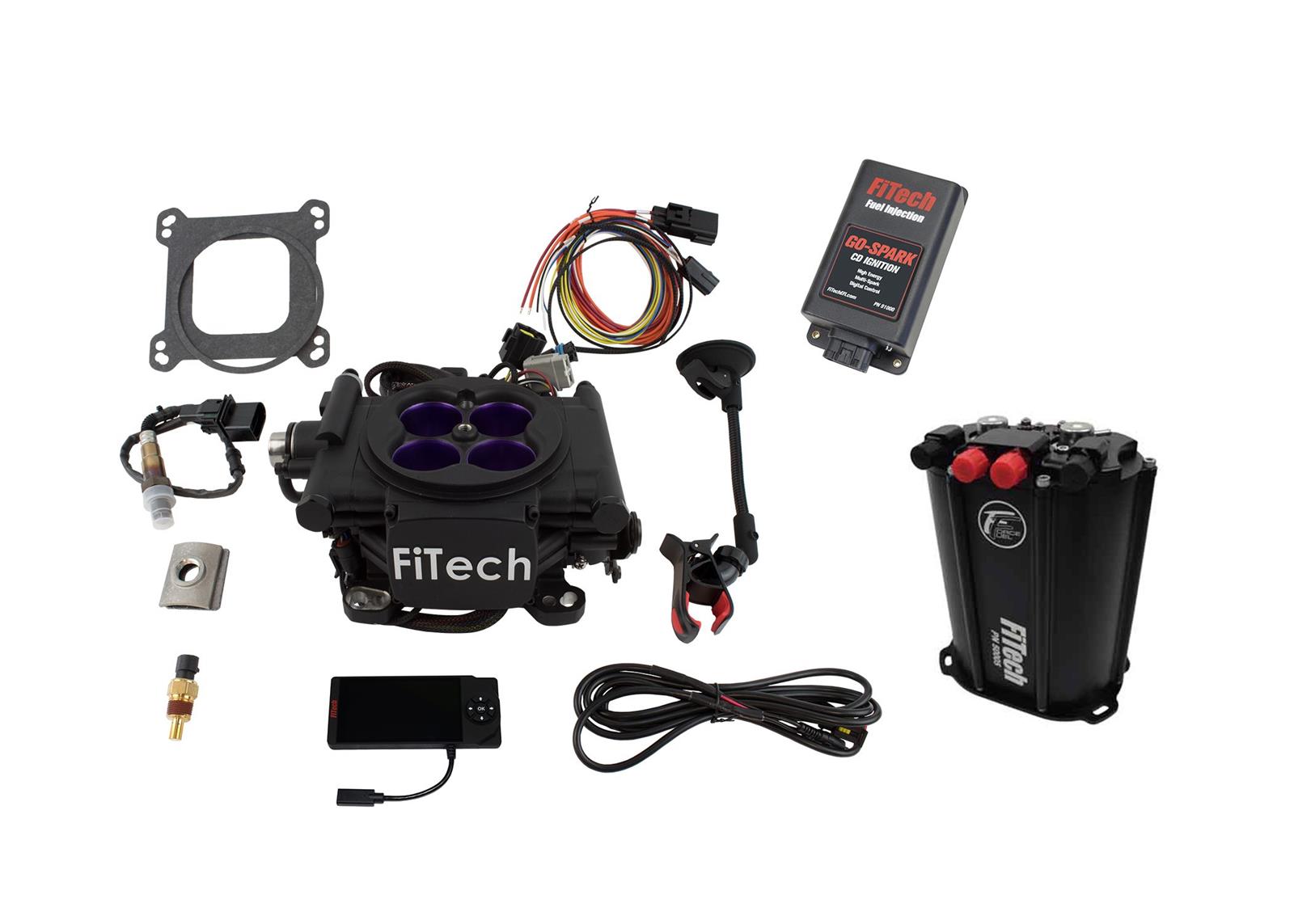 FiTech MeanStreet EFI 800 HP Fuel Injection Systems with Force Fuel Systems 93548