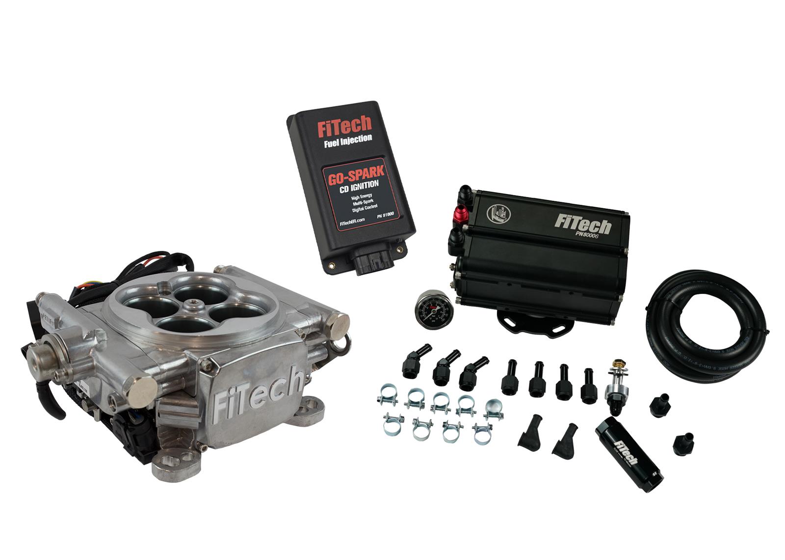 FiTech Go EFI 4 600 HP Self-Tuning Fuel Injection Systems 93551
