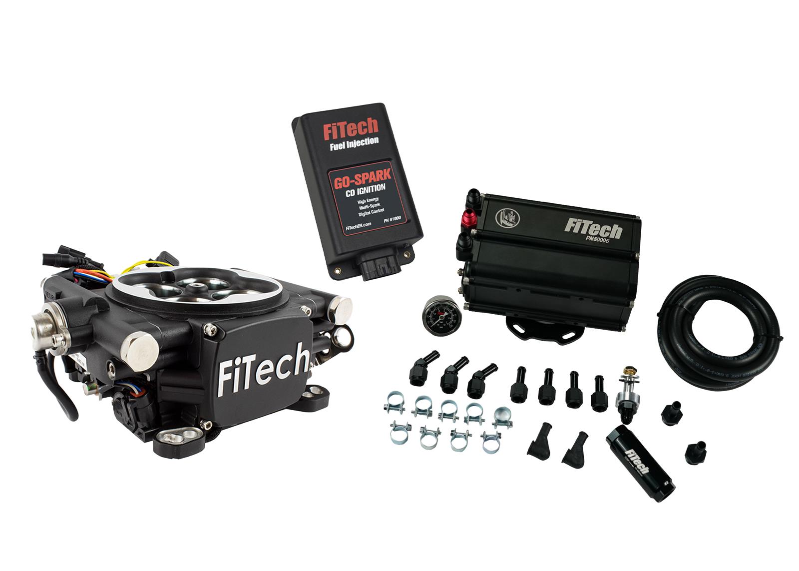 FiTech Go EFI 4 600 HP Self-Tuning Fuel Injection Systems 93552