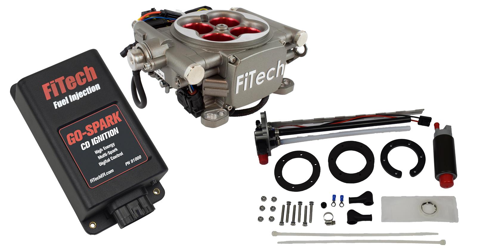 FiTech Go Street 400 HP Self-Tuning Fuel Injection Systems with Go Fuel In-Tank Modules 93603