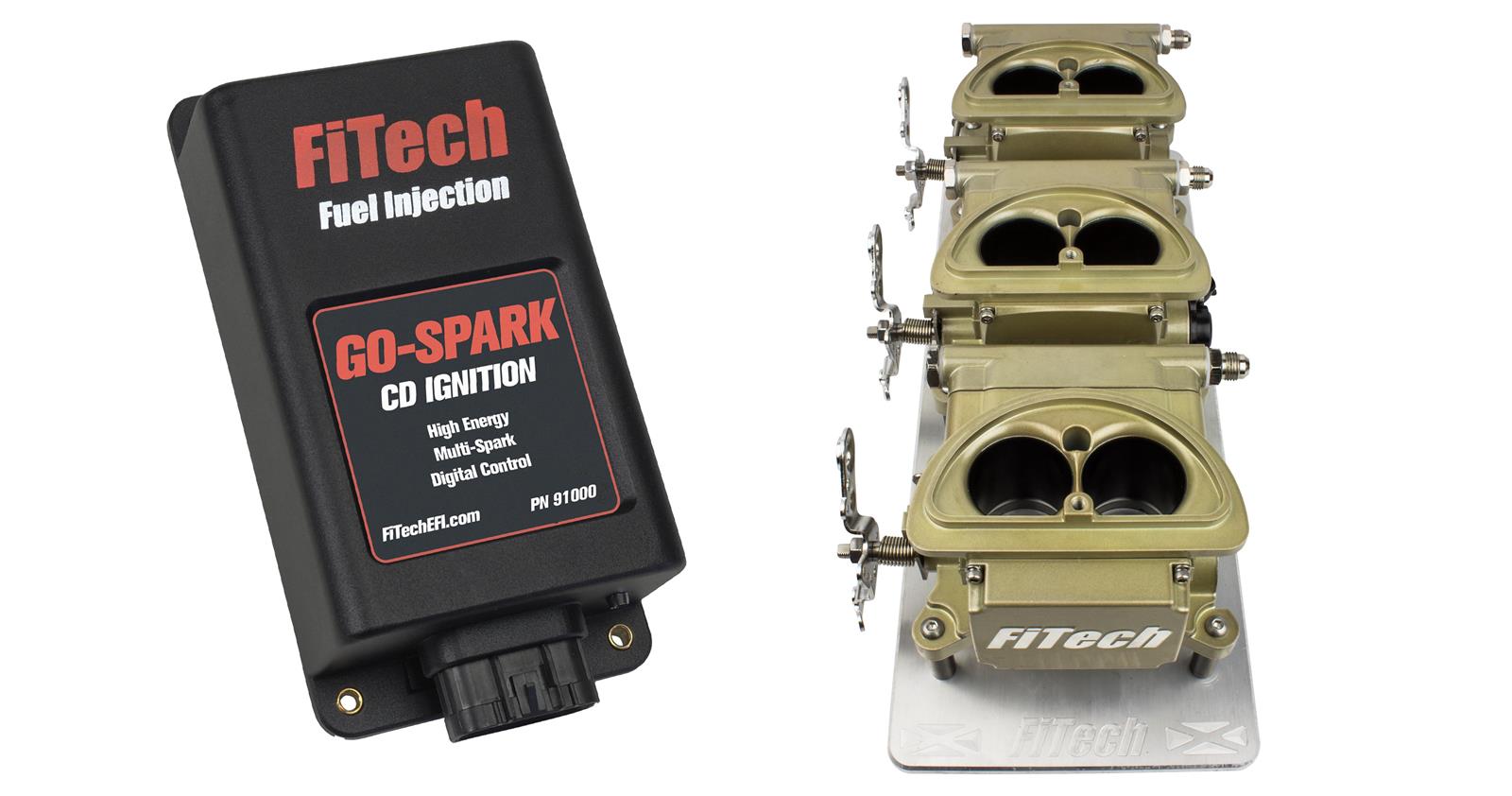 FiTech Go EFI 3x2 Tri Power 600 HP Fuel Injection Systems 93961