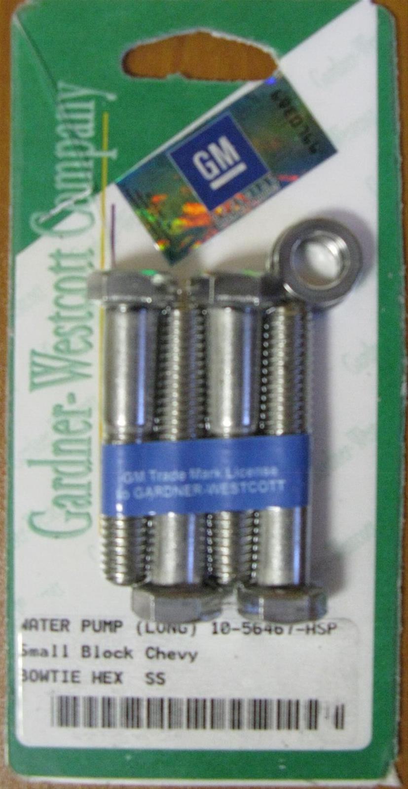 Gardner-Westcott Company Water Pump Fasteners 10-56467-HSP