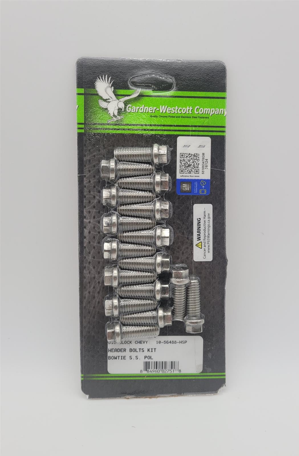 Gardner-Westcott Company Header Fasteners 10-56488-HSP