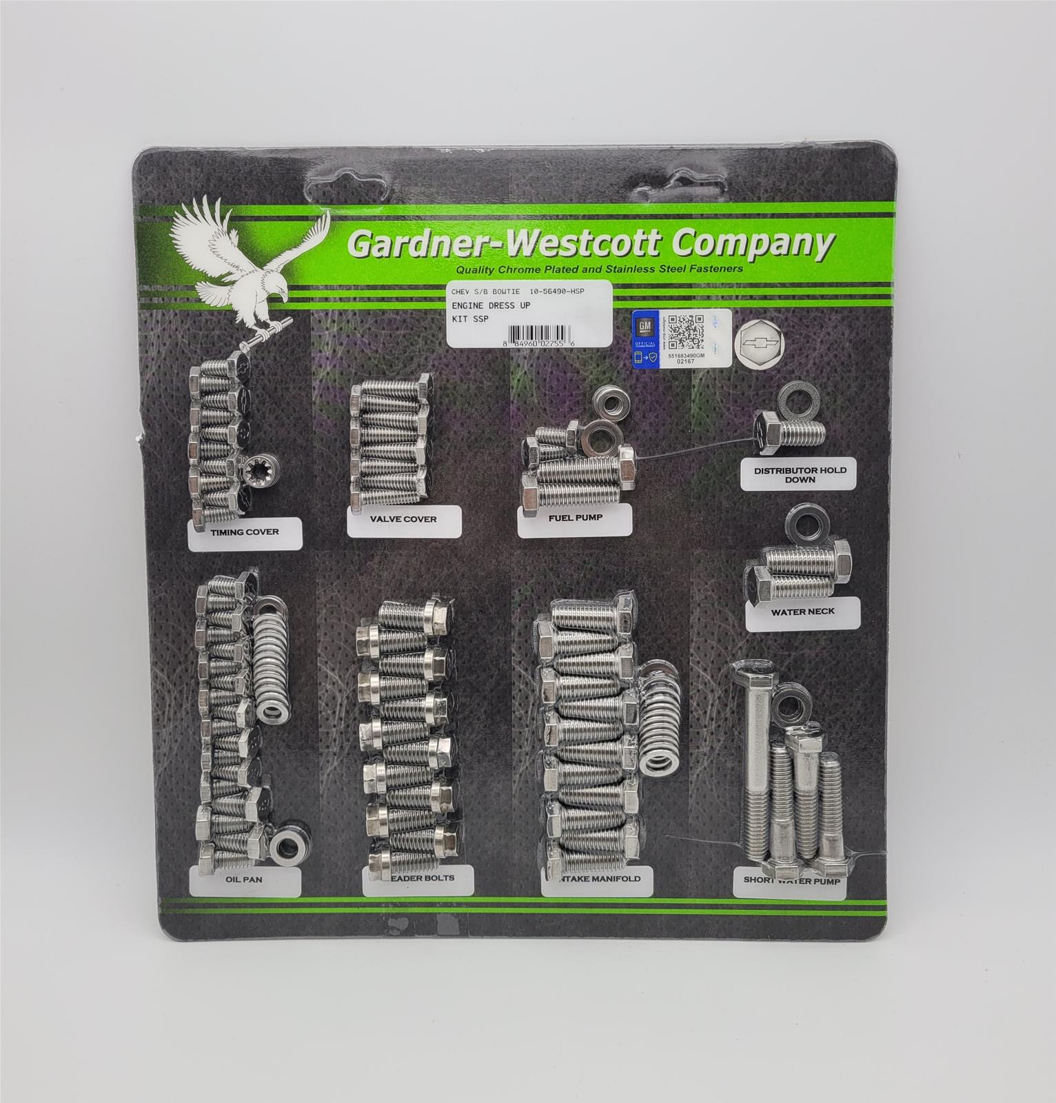 Gardner-Westcott Engine Dress Up Bolt Kits 10-56490-HSP