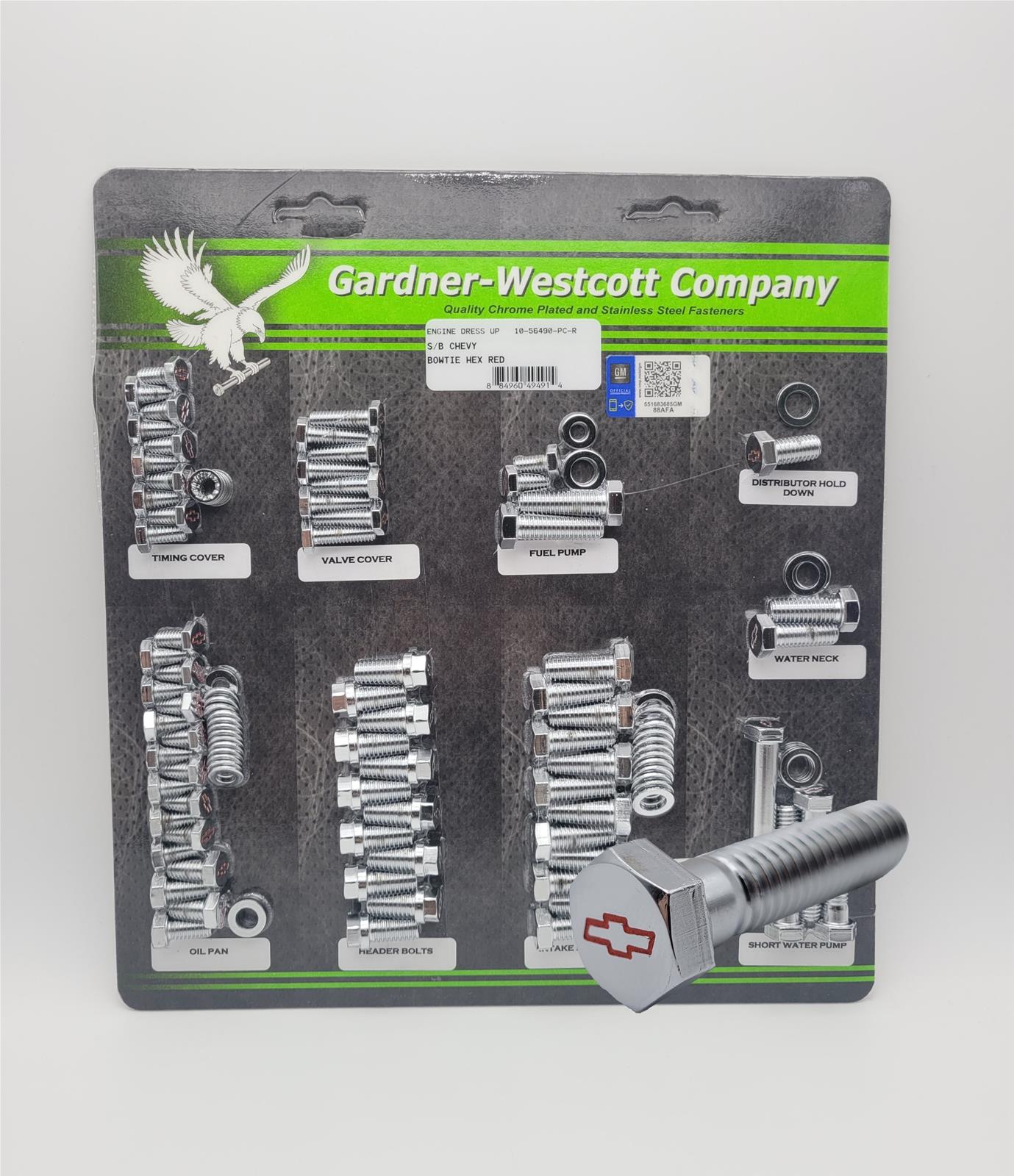Gardner-Westcott Engine Dress Up Bolt Kits 10-56490-PC-R