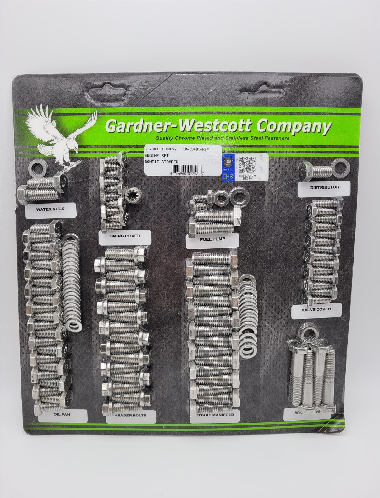 Gardner-Westcott Engine Dress Up Bolt Kits 10-56491-HSP