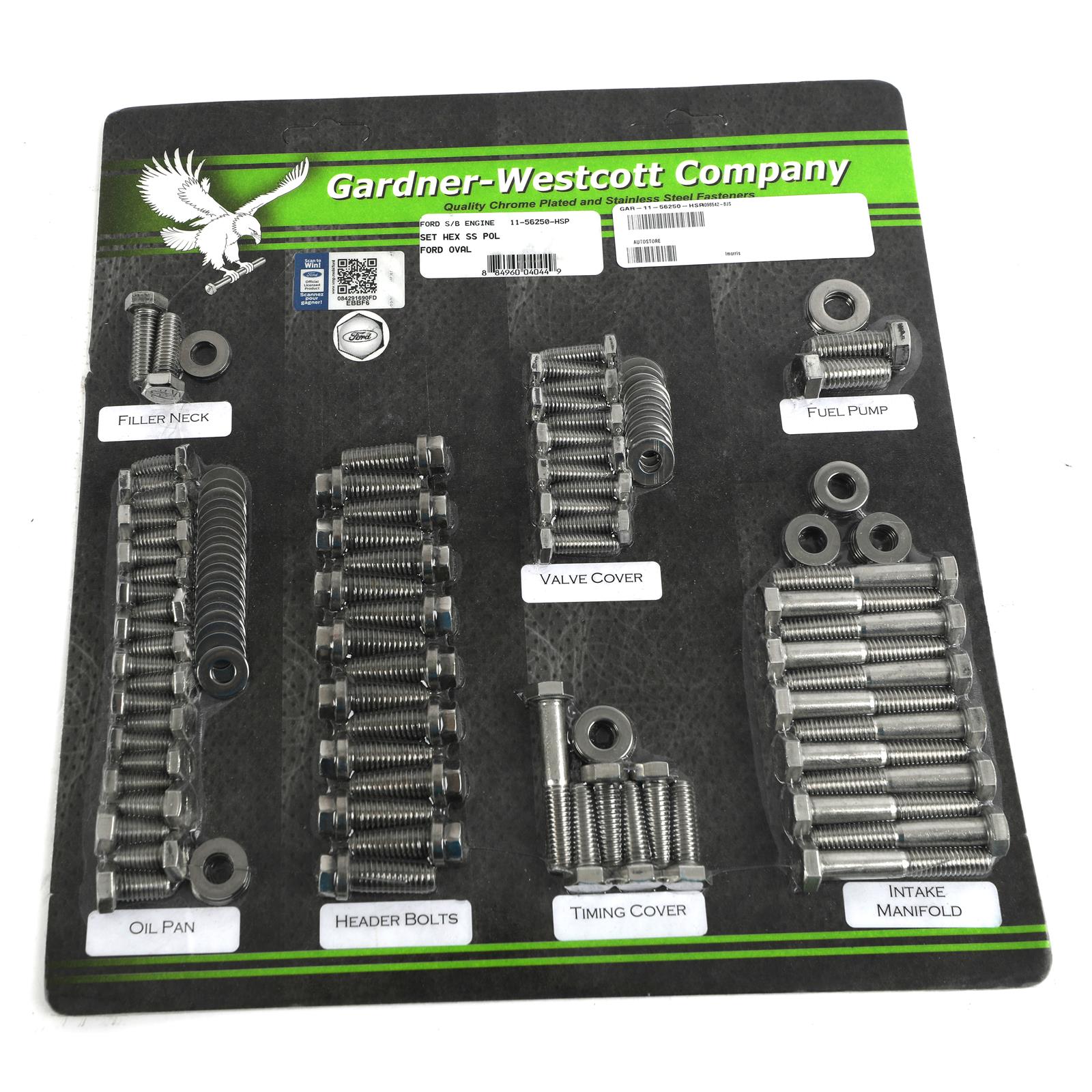 Gardner-Westcott Engine Dress Up Bolt Kits 11-56250-HSP