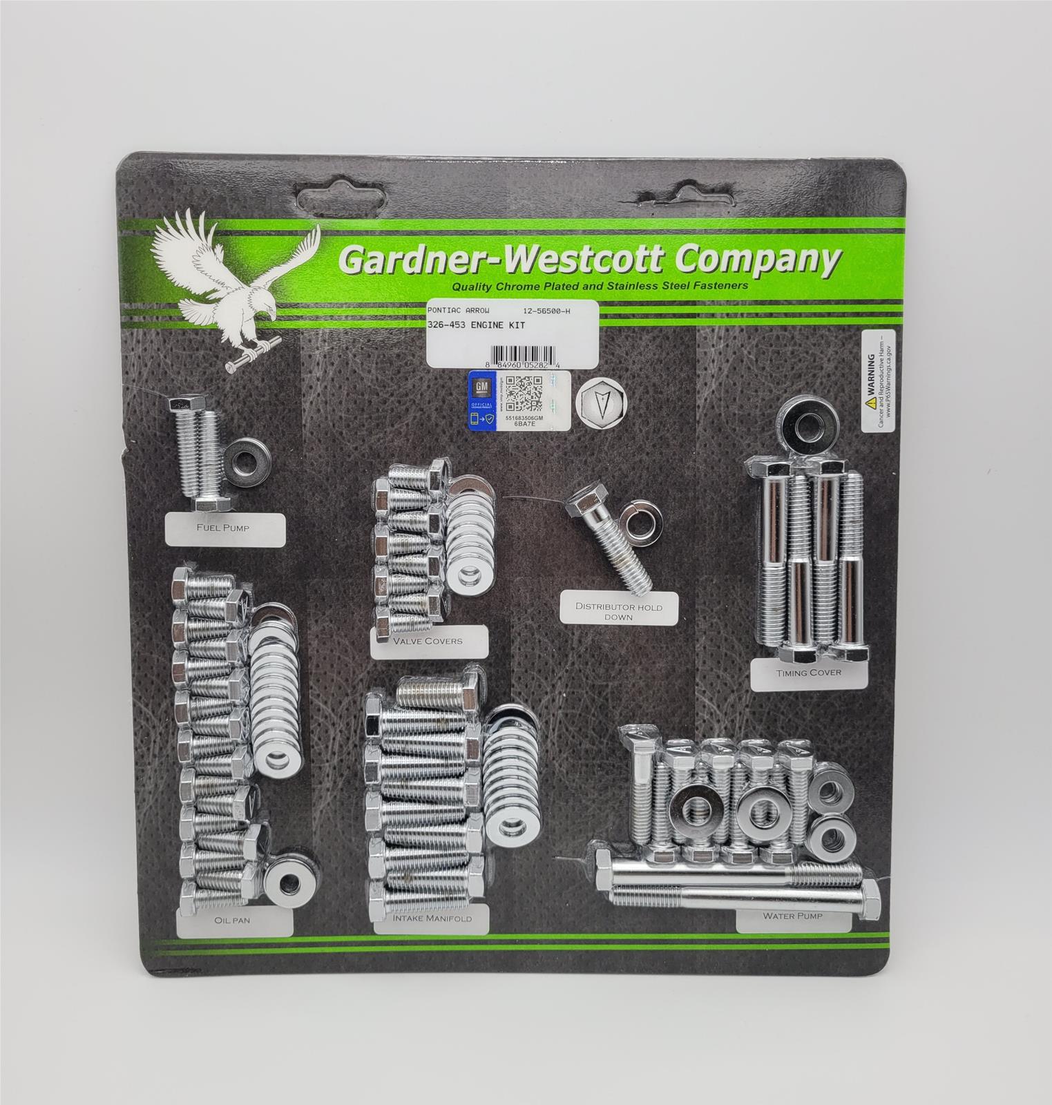 Gardner-Westcott Engine Dress Up Bolt Kits 12-56500-H