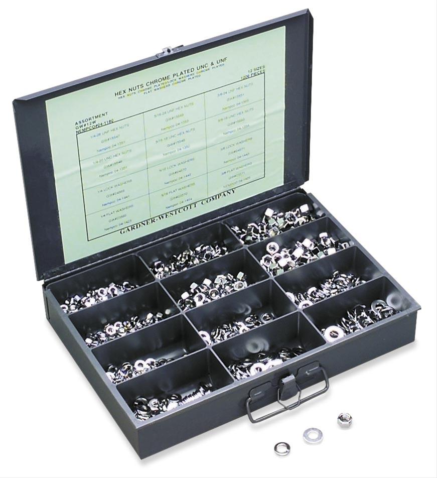 Gardner-Westcott Company Fastener Hardware Assortments 12-W-S