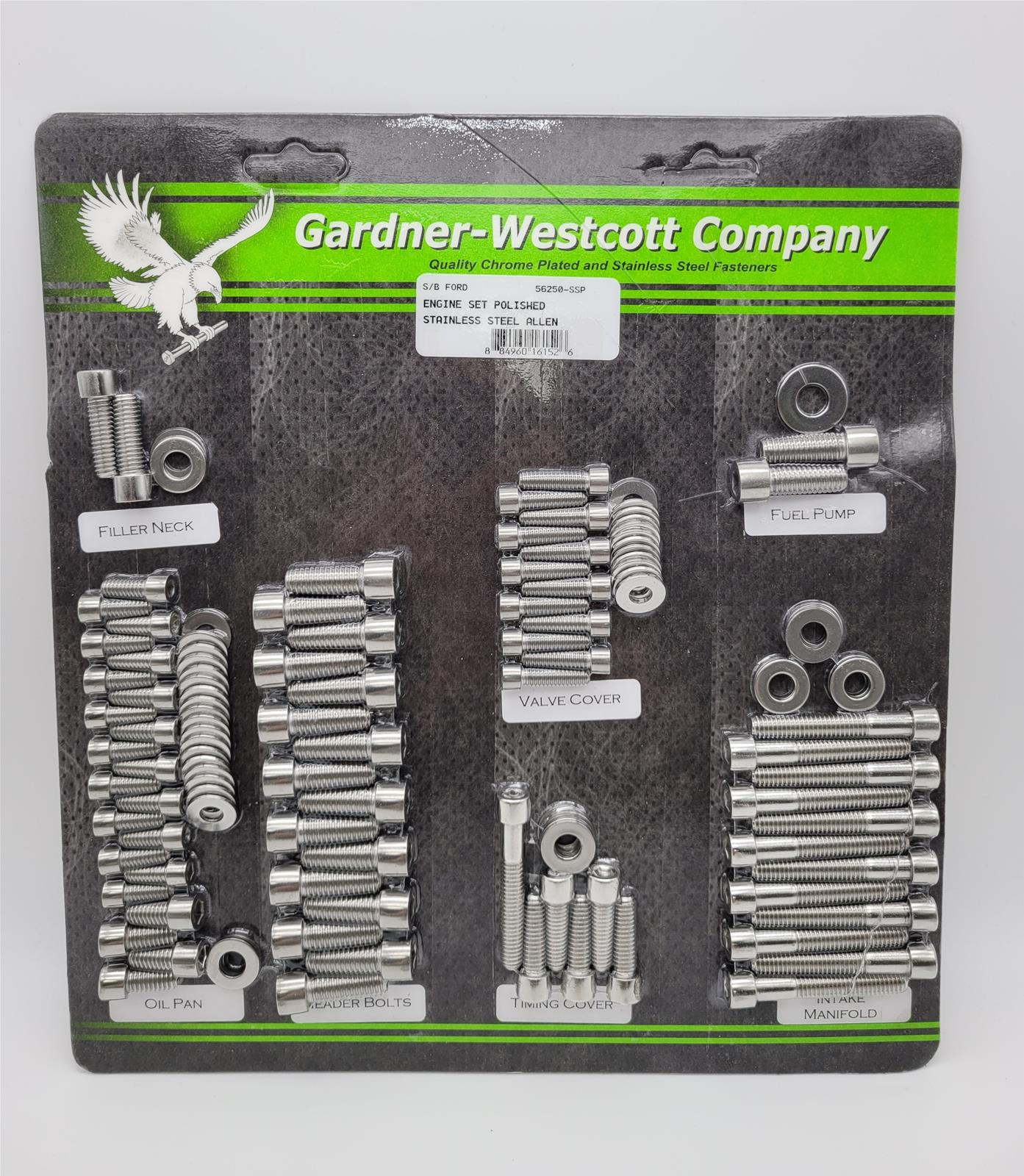 Gardner-Westcott Company Engine Accessory Bolt Kits 56250-SSP