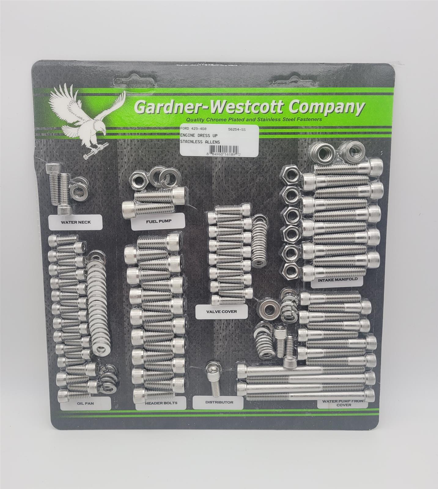 Gardner-Westcott Engine Dress Up Bolt Kits 56254-SS